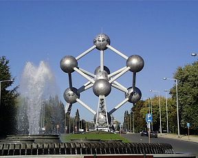 The Atomium, symbol of the 1958 world expo.