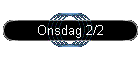 Onsdag 2/2