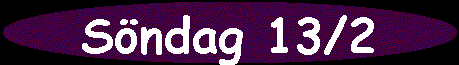 Sndag 13/2